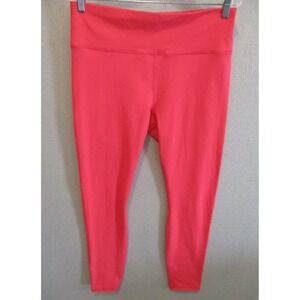 Guru Active Womens Stretch Mid Rise Leggings Skinny Leg Elastic Waist Size XL